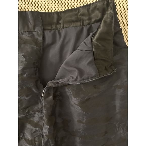 NWT Banana Republic Skirt Women Size 10 Navy Blue Camo Pleated Asymmetrical NEW - Picture 9 of 14